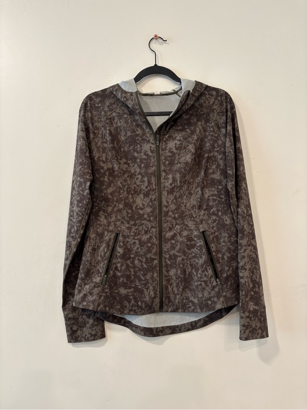 Lululemon Break a Trail  Light Weight Jacket Dark Olive Green Womens Size 10